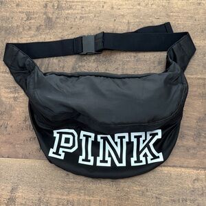 PINK Victoria's Secret Black Fanny / Back Pack